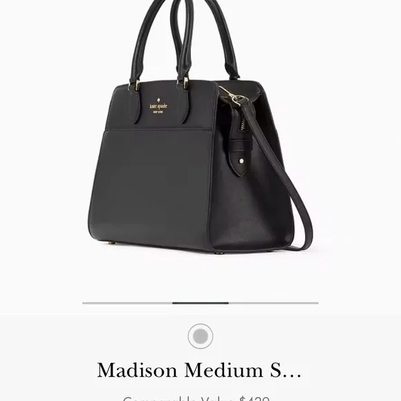Kate Spade Black Handbag - Picture 1 of 8